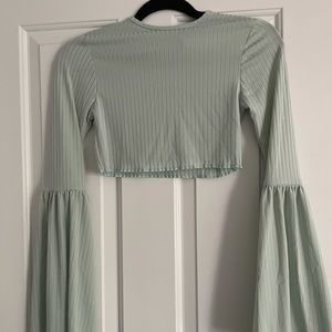 Nasty Gal Flare Case Scenario Crop Top